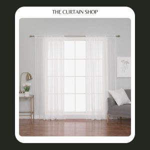 chiffon curtains, white chiffon, curtain pair, curtain designs,