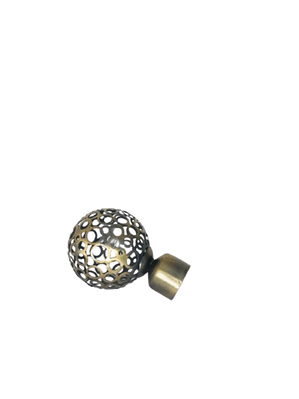 Curtain Rod End, Unique Design finials, Curtain Metal Ends