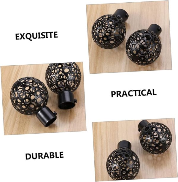 Curtain Rod End Stopper | Pack Of 2