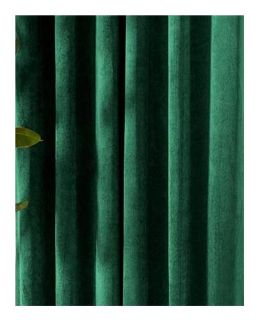 Green Velvet Curtains